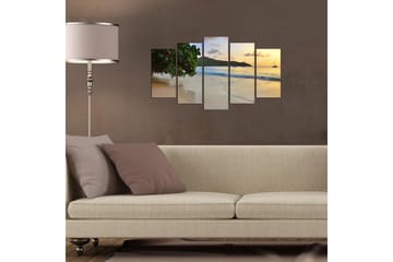 Dekorativ MDF-målning 5 Delar - Flerfärgad - Inredning - Tavlor & posters - Canvastavla
