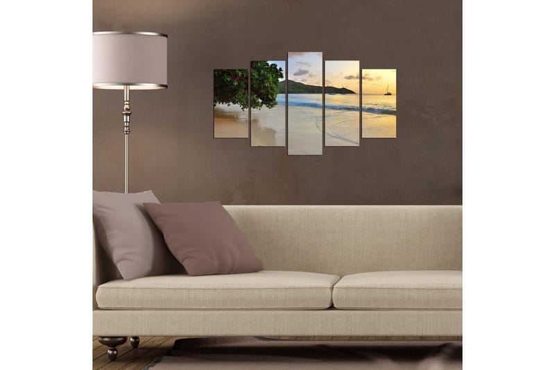 Dekorativ MDF-målning 5 Delar - Flerfärgad - Inredning - Tavlor & posters - Canvastavla