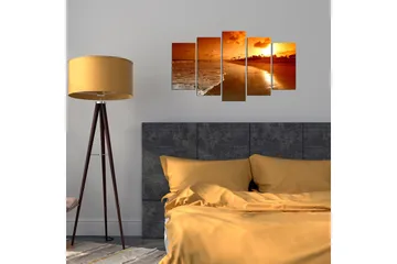 Dekorativ MDF-målning 5 Delar - Flerfärgad - Inredning - Tavlor & posters - Canvastavla