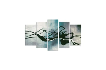 Dekorativ MDF-målning 5 Delar - Flerfärgad - Inredning - Tavlor & posters - Canvastavla