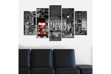 Dekorativ MDF-målning 5 Delar - Flerfärgad - Inredning - Tavlor & posters - Canvastavla