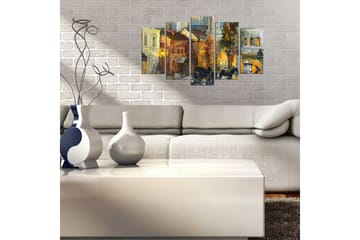 Dekorativ MDF-målning 5 Delar - Flerfärgad - Inredning - Tavlor & posters - Canvastavla
