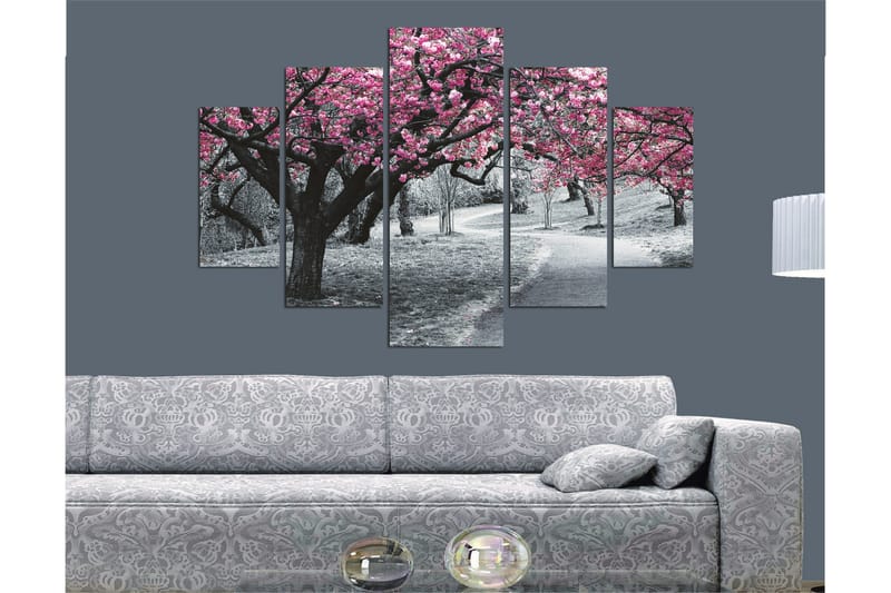 Dekorativ MDF-målning 5 Delar - Flerfärgad - Inredning - Tavlor & posters - Canvastavla