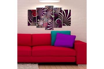 Dekorativ MDF-målning 5 Delar - Flerfärgad - Inredning - Tavlor & posters - Canvastavla