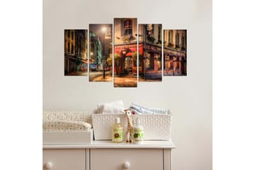 Dekorativ MDF-målning 5 Delar - Flerfärgad - Inredning - Tavlor & posters - Canvastavla