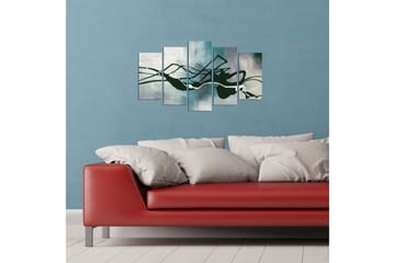 Dekorativ MDF-målning 5 Delar - Flerfärgad - Inredning - Tavlor & posters - Canvastavla