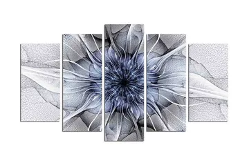 Dekorativ MDF-målning 5 Delar - Flerfärgad - Inredning - Tavlor & posters - Canvastavla