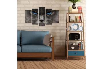 Dekorativ MDF-målning 5 Delar - Flerfärgad - Inredning - Tavlor & posters - Canvastavla