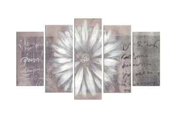 Dekorativ MDF-målning 5 Delar - Flerfärgad - Inredning - Tavlor & posters - Canvastavla