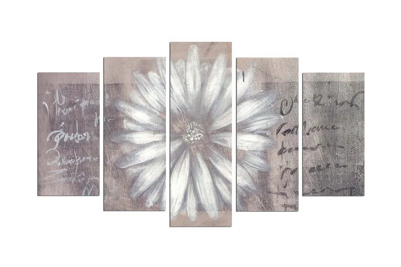 Dekorativ MDF-målning 5 Delar, Flerfärgad