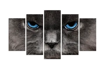 Dekorativ MDF-målning 5 Delar - Flerfärgad - Inredning - Tavlor & posters - Canvastavla