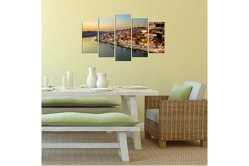 Dekorativ MDF-målning 5 Delar - Flerfärgad - Inredning - Tavlor & posters - Canvastavla