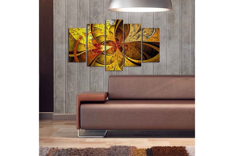 Dekorativ MDF-målning 5 Delar - Flerfärgad - Inredning - Tavlor & posters - Canvastavla