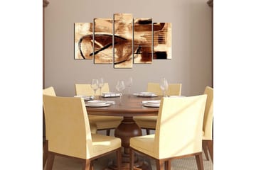 Dekorativ MDF-målning 5 Delar - Flerfärgad - Inredning - Tavlor & posters - Canvastavla