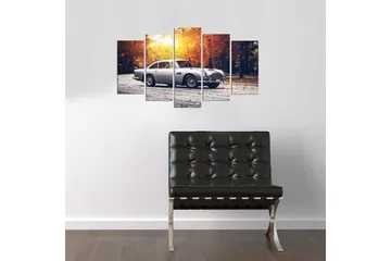 Dekorativ MDF-målning 5 Delar - Flerfärgad - Inredning - Tavlor & posters - Canvastavla