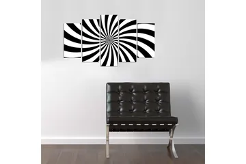 Dekorativ MDF-målning 5 Delar - Flerfärgad - Inredning - Tavlor & posters - Canvastavla