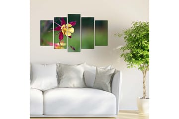 Dekorativ MDF-målning 5 Delar - Flerfärgad - Inredning - Tavlor & posters - Canvastavla