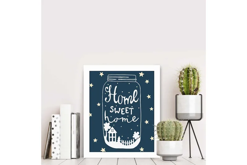 Dekorativ MDF-målning - Flerfärgad - Inredning - Tavlor & posters - Canvastavla