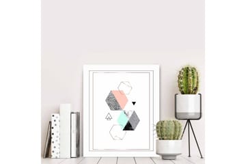 Dekorativ MDF-målning - Flerfärgad - Inredning - Tavlor & posters - Canvastavla