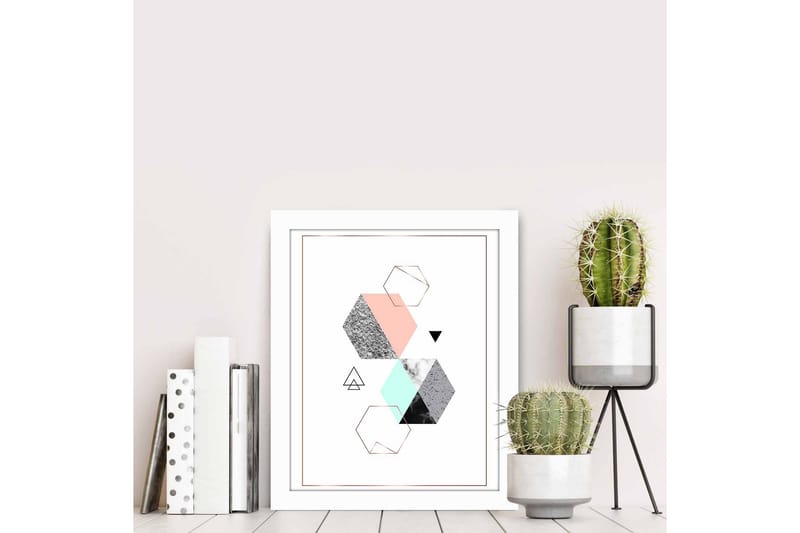 Dekorativ MDF-målning - Flerfärgad - Inredning - Tavlor & posters - Canvastavla