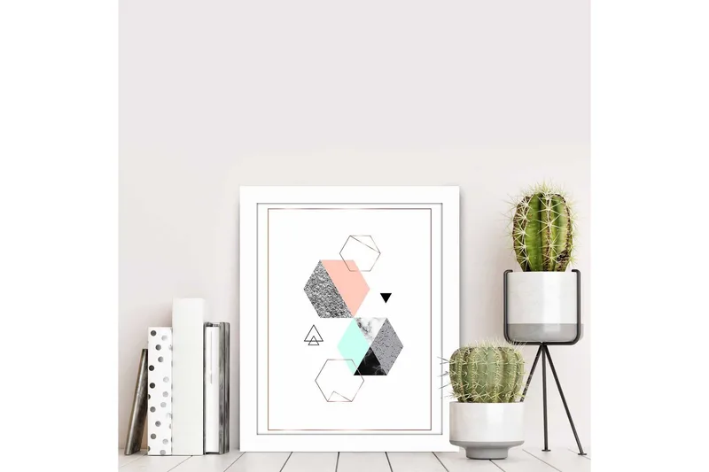 Dekorativ MDF-målning - Flerfärgad - Inredning - Tavlor & posters - Canvastavla