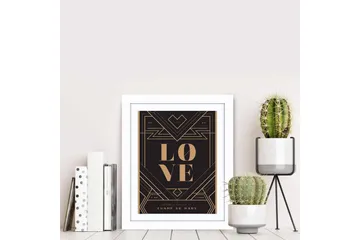 Dekorativ MDF-målning - Flerfärgad - Inredning - Tavlor & posters - Canvastavla