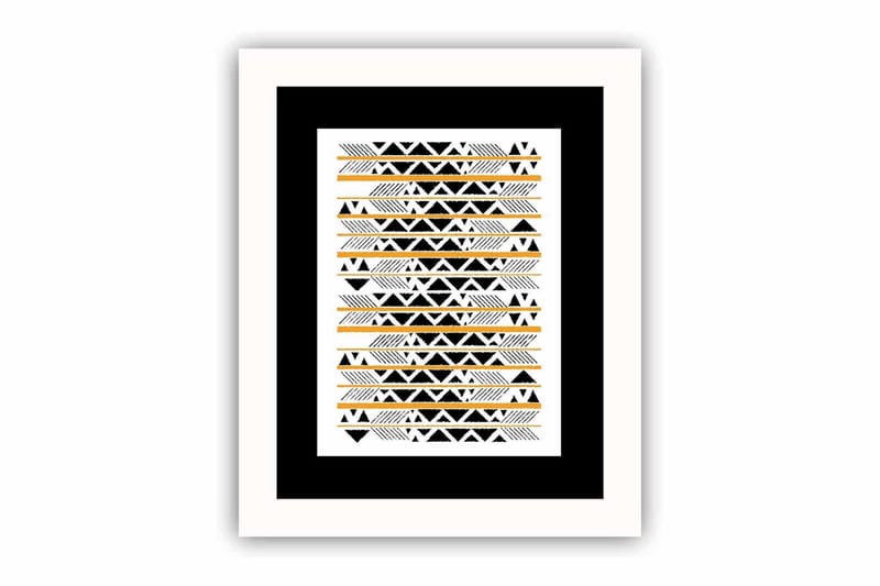 Dekorativ MDF-målning - Flerfärgad - Inredning - Tavlor & posters - Canvastavla