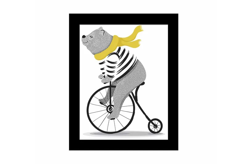 Dekorativ MDF-målning - Flerfärgad - Inredning - Tavlor & posters - Canvastavla