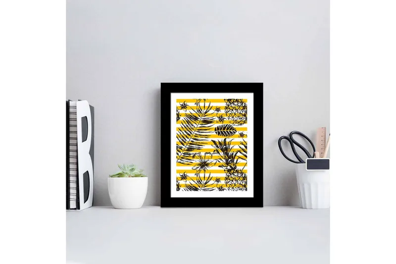 Dekorativ MDF-målning - Flerfärgad - Inredning - Tavlor & posters - Canvastavla