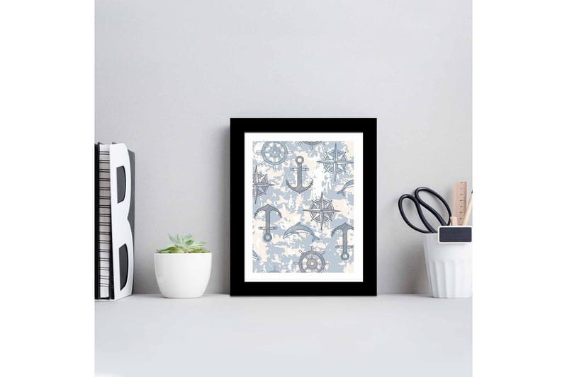 Dekorativ MDF-målning - Flerfärgad - Inredning - Tavlor & posters - Canvastavla