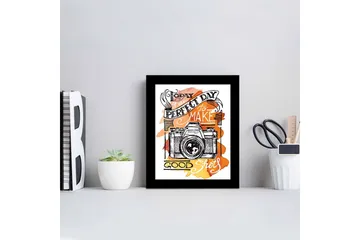 Dekorativ MDF-målning - Flerfärgad - Inredning - Tavlor & posters - Canvastavla