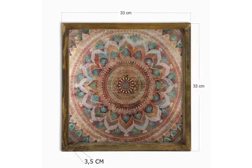 Dekorativ MDF-målning - Flerfärgad - Inredning - Tavlor & posters - Canvastavla