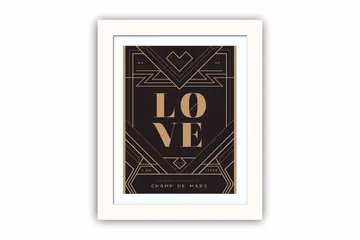 Dekorativ MDF-målning - Flerfärgad - Inredning - Tavlor & posters - Canvastavla