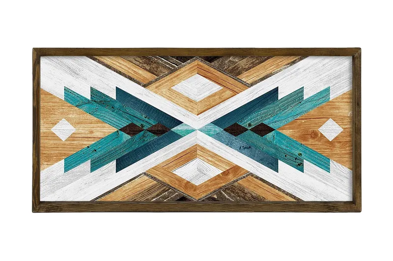 Dekorativ MDF-målning, Flerfärgad