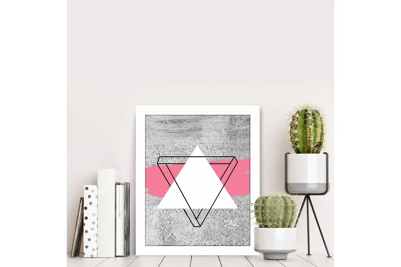 Dekorativ MDF-målning - Flerfärgad - Inredning - Tavlor & posters - Canvastavla