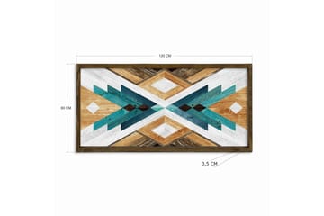 Dekorativ MDF-målning - Flerfärgad - Inredning - Tavlor & posters - Canvastavla