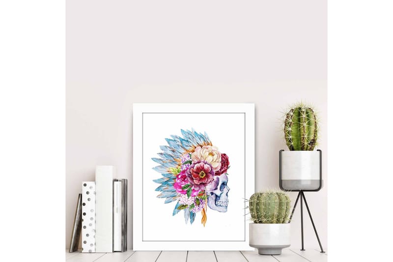 Dekorativ MDF-målning - Flerfärgad - Inredning - Tavlor & posters - Canvastavla