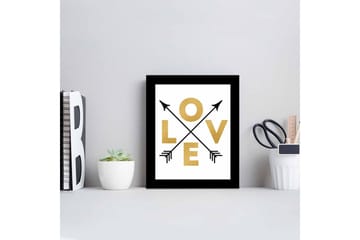 Dekorativ MDF-målning - Flerfärgad - Inredning - Tavlor & posters - Canvastavla