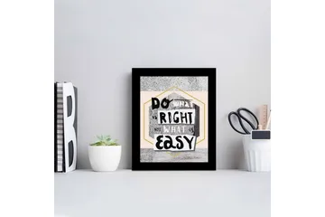 Dekorativ MDF-målning - Flerfärgad - Inredning - Tavlor & posters - Canvastavla