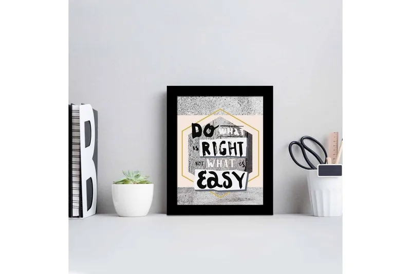 Dekorativ MDF-målning - Flerfärgad - Inredning - Tavlor & posters - Canvastavla