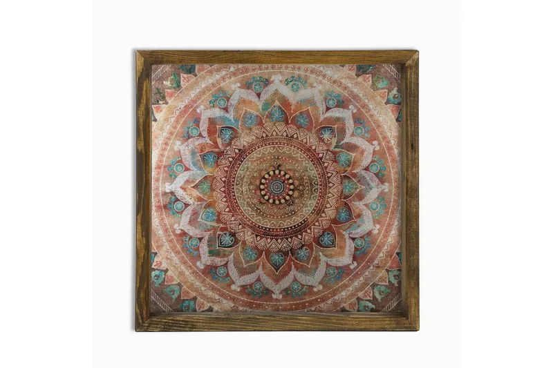 Dekorativ MDF-målning, Flerfärgad