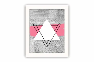 Dekorativ MDF-målning - Flerfärgad - Inredning - Tavlor & posters - Canvastavla