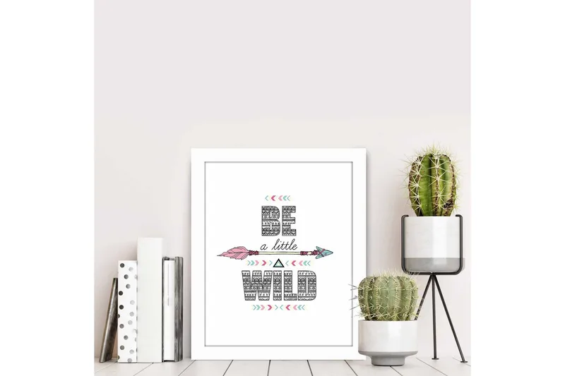 Dekorativ MDF-målning - Flerfärgad - Inredning - Tavlor & posters - Canvastavla