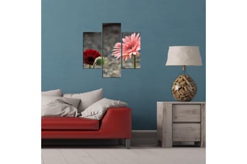 MDF-målning Dekorativ 3 Delar - Flerfärgad - Inredning - Tavlor & posters - Canvastavla