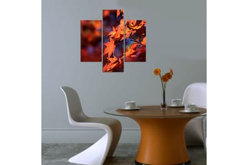 MDF-målning Dekorativ 3 Delar - Flerfärgad - Inredning - Tavlor & posters - Canvastavla