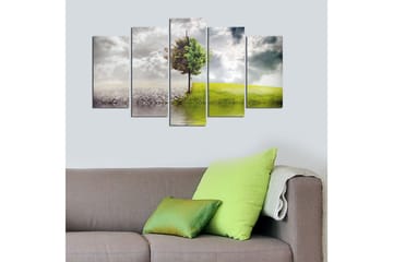 MDF-målning Dekorativ 5 Delar - Flerfärgad - Inredning - Tavlor & posters - Canvastavla