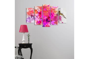 MDF-målning Dekorativ 5 Delar - Flerfärgad - Inredning - Tavlor & posters - Canvastavla