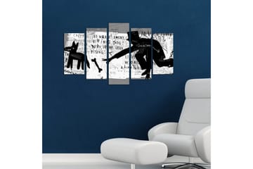 MDF-målning Dekorativ 5 Delar - Flerfärgad - Inredning - Tavlor & posters - Canvastavla