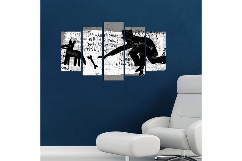 MDF-målning Dekorativ 5 Delar - Flerfärgad - Inredning - Tavlor & posters - Canvastavla