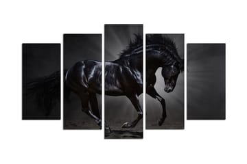 MDF-målning Dekorativ 5 Delar - Flerfärgad - Inredning - Tavlor & posters - Canvastavla